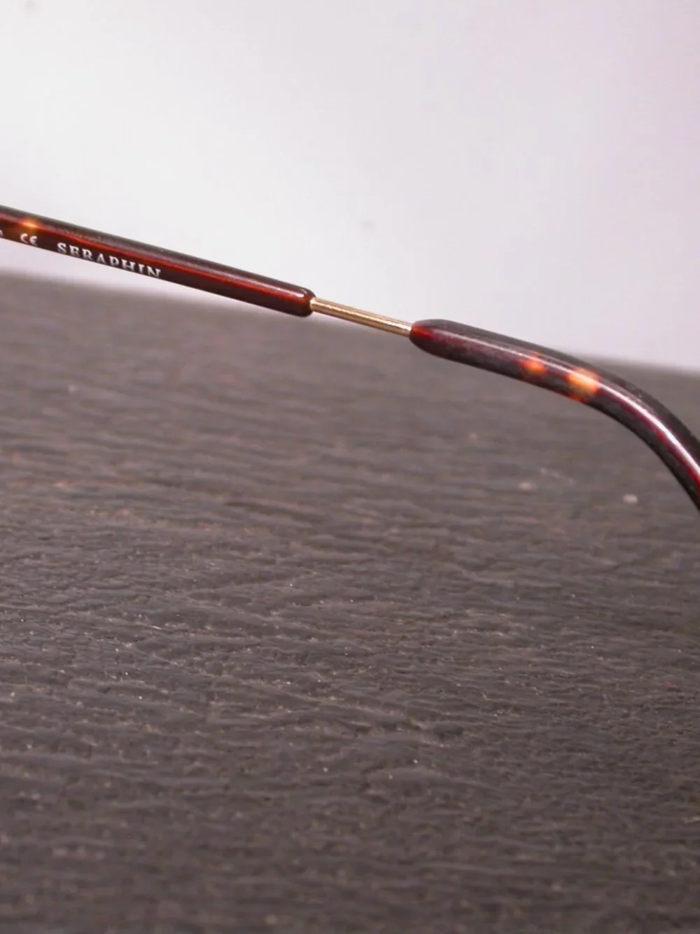 Seraphin Normandale Gold Tortoise Aviator Sunglasses HandMade Japan FRAME  Only